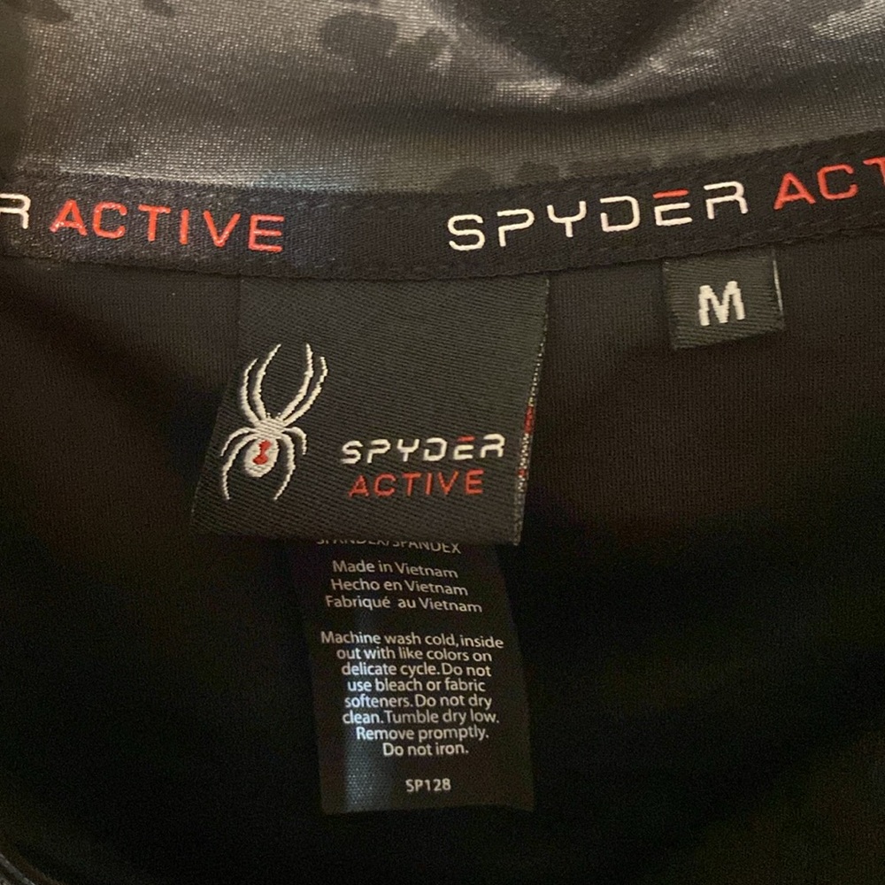 Spyder Active Ladies Half Zip Pullover Medium - image 3